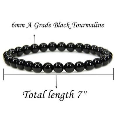 Picture of Lava Rock Stone Bracelet For Men