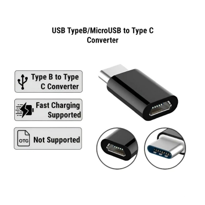 Picture of Type-B To Type-C Charging Convator Matel Body