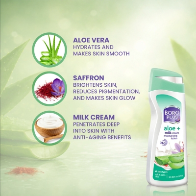 Picture of Boro Plus Aloe Vera Milk Cream Body Lotion 300ml