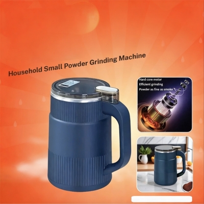 Picture of Multifunctional Electric Grinder Machine Powder Grinding Machine High Speed Electric Coffee Grinder with Large Capacity Kitchen Herb Spice Bean Mill Machine for Home Use Electric Grinder