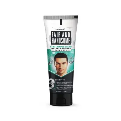 Picture of Fair and Handsome 5 in 1 Pimple Clear Instant Radiance Face Wash:50:gm BD