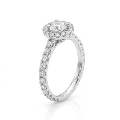 Picture of White Dimond Ring For Girl's or Women