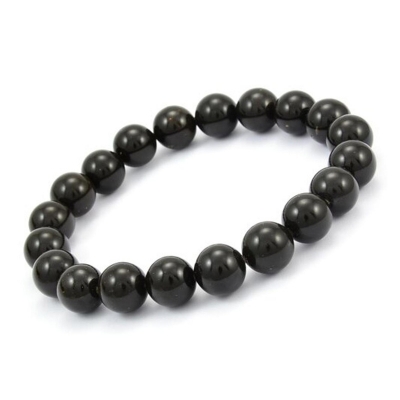 Picture of Lava Rock Stone Bracelet For Men