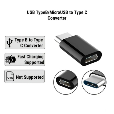 Picture of Type-B To Type-C Charging Convator Matel Body