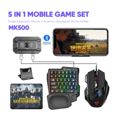 Picture of MIX SE Mobile Controller 5 in 1 Gaming Combo Set MK 500
