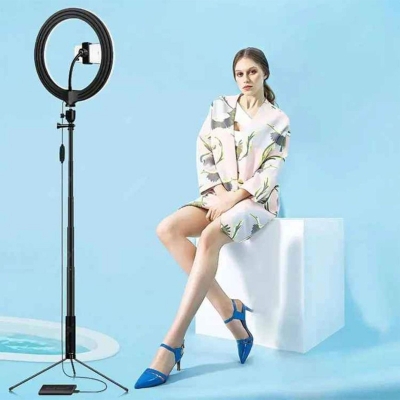 Picture of 10" inchi Ring Light With Tripod High Quality Material For Video Creators TikTok video mackers