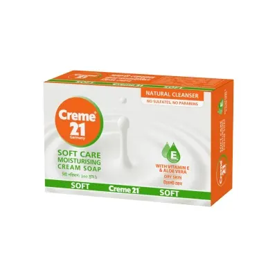 Picture of Cream 21 Soft care Moisturizng Cream Soap: 100gm