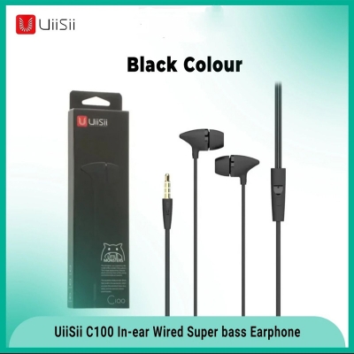 Picture of Uiisii C100 In Ear Headphone Base Stereo Sound Quality 
(First Copy)
3.5mm Audio Jack 
High Quality Plastic Material 
Sound Quality Clear
Base Clear
Light Weight 
