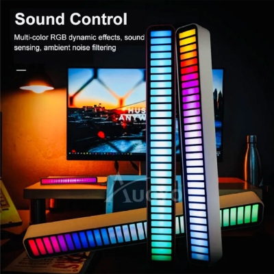 Picture of RGB Rechargable Musuc & Voice Control Smart Light Stick For Table & Decoration Colourful Danceing Light High Quality Material