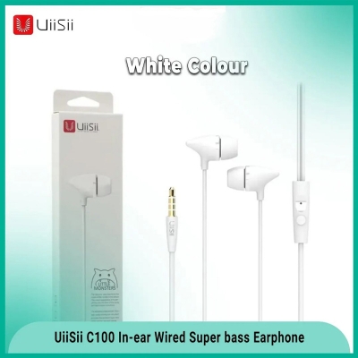 Picture of Uiisii C100 In Ear Headphone Base Stereo Sound Quality 
(First Copy)
3.5mm Audio Jack 
High Quality Plastic Material 
Sound Quality Clear
Base Clear
Light Weight 