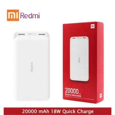 Picture of 20000mAh Power bank Dual Output Fast Charge- White
