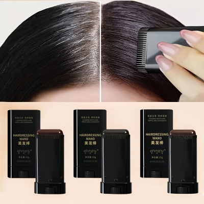 Picture of Waterproof Dry Instant Hair Colour Black For White Hair 20g