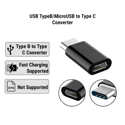 Picture of Type-B To Type-C Charging Convator Matel Body