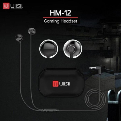 Picture of UiiSii HM12 Original On-Ear Deep Bass Good Treble Earphone - Black