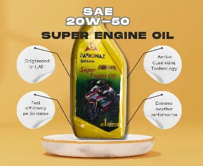 Picture of Petronaz Super Engine Oil for Motorcycle Bikes