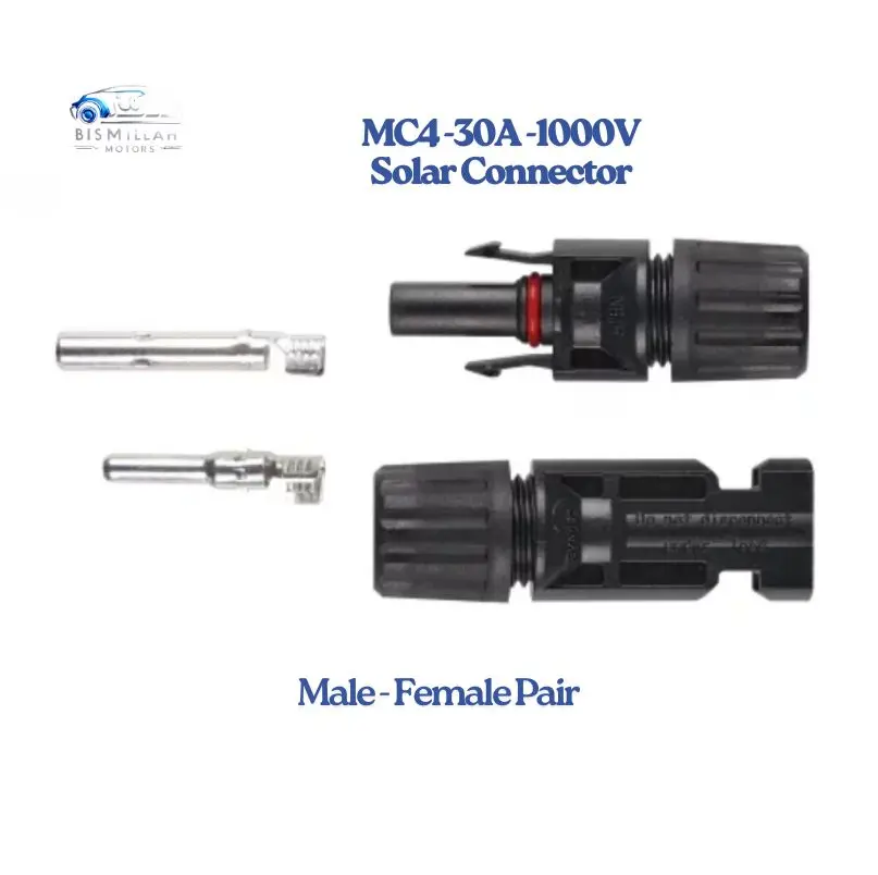 Picture of MC4 SOLAR CONNECTORS 1 PAIR - YRO MC4 30A 1000V Solar Connector for PV Systems