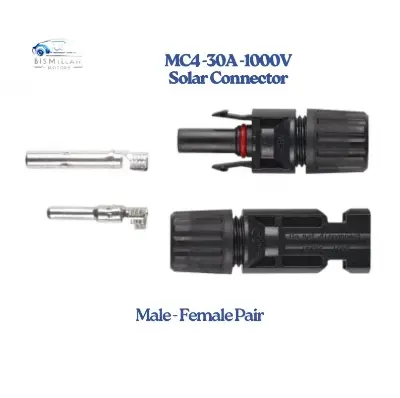 Picture of MC4 SOLAR CONNECTORS 1 PAIR - YRO MC4 30A 1000V Solar Connector for PV Systems