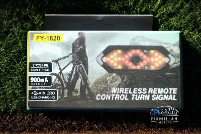 Picture of Remote Control Cycle Indicator - Wireless Bicycle Tail Indicator Light Turn Signals - Bike & Bicycle Waterproof Turn Signals Remote Control