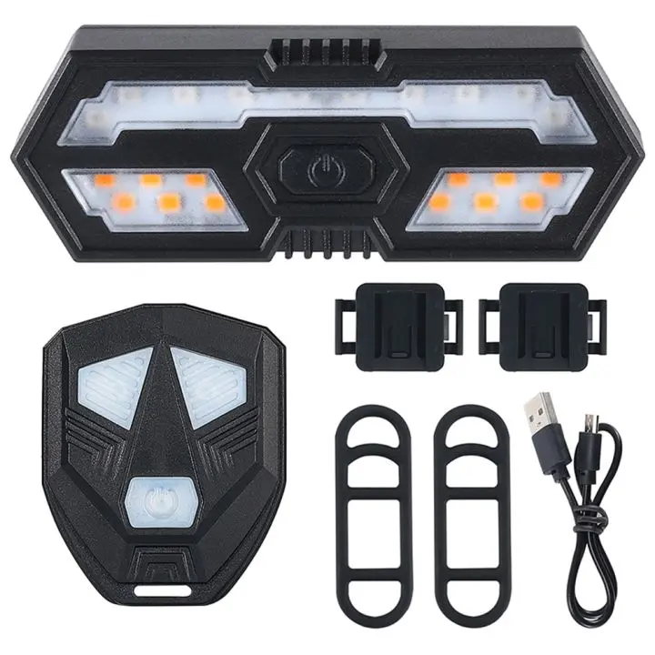 Picture of Remote Control Cycle Indicator - Wireless Bicycle Tail Indicator Light Turn Signals - Bike & Bicycle Waterproof Turn Signals Remote Control