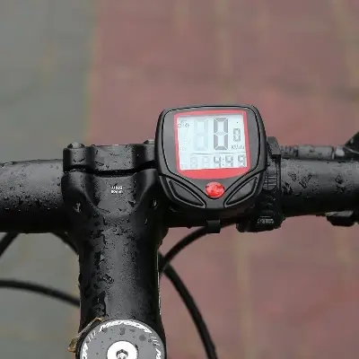 Picture of Waterproof 15 Function LCD Display Bicycle Odometer Speedometer - Cycling Speed Meter - Bicycle computer