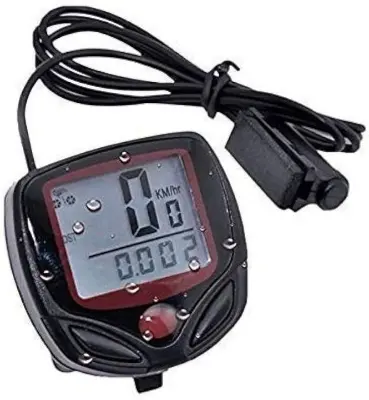 Picture of Waterproof 15 Function LCD Display Bicycle Odometer Speedometer - Cycling Speed Meter - Bicycle computer