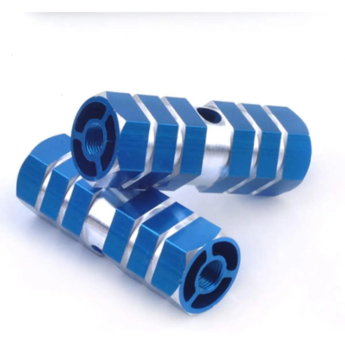 Picture of Bicycle Aluminum Foot Pegs - Bicycle Footpegs Aluminum Alloy Axles BMX - Bicycle Stunt Foot Pegs - Bicycle Accessories - 2 Pcs