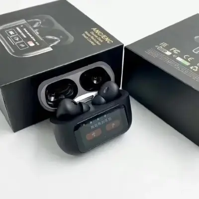 Picture of A9 Pro ANC Wireless Earbuds with LCD Smart Color Screen