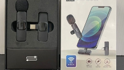 Picture of K8 Wireless Microphone, Plug and Play Lavalier Microphone for Type-C