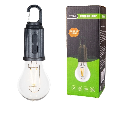 Picture of Rechargeable Camping LED Bulb  Portable Waterproof Outdoor Hanging Light for Hiking & Emergency Use