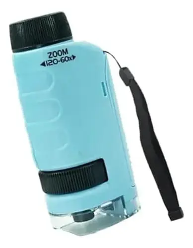 Picture of Pocket Microscope for Children, 50 x 250 x Portable
