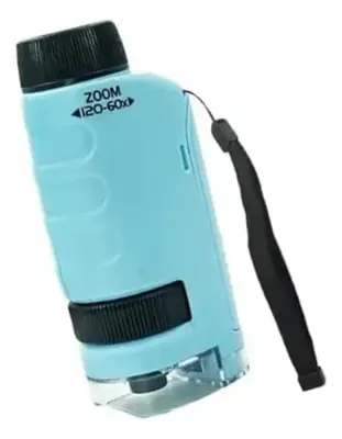 Picture of Pocket Microscope for Children, 50 x 250 x Portable