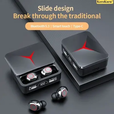 Picture of M90 Pro TWS Earphones HD Voice Noise Cancelling Earbuds