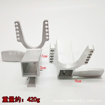 Picture of New Stainless Steel most powerful Bow Head for round leather 10 strands release head outdoor target practice sport (Long)