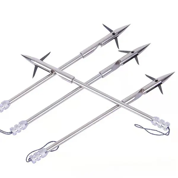 Picture of Fish Dart Stainless Steel bullet head flying shark fishing dart (Silver)