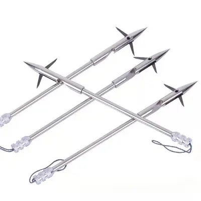 Picture of Fish Dart Stainless Steel bullet head flying shark fishing dart (Silver)