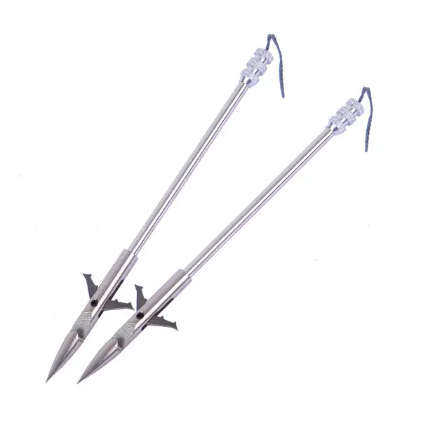 Picture of Fish Dart Stainless Steel bullet head flying shark fishing dart (Silver)
