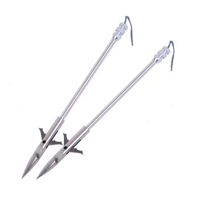 Picture of Fish Dart Stainless Steel bullet head flying shark fishing dart (Silver)