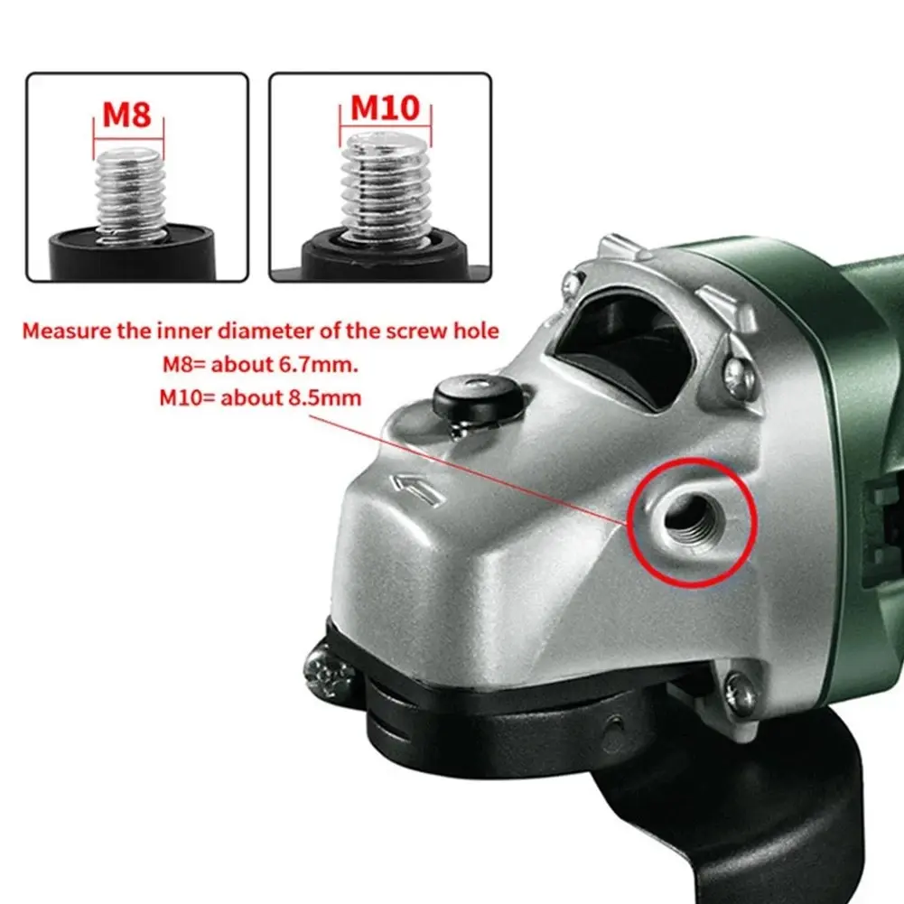 Picture of M8/M10 Angle Grinder Auxiliary Side Handle For Angle Grinder Grinding Machine Replacement Parts Accessories (M8)