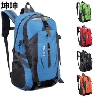 Picture of Backpack Large Capacity Travel Backpack 40L Outdoor Mountaineering Bag Men's and Women's Sports Leisure Backpack (Black,Full Look: 40)