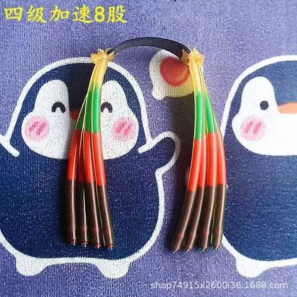 Picture of High Grade Slingshots Rubber Accelerated Inner Wear, High Initial Speed, Thickened 2050 and 3060 Large-Caliber Rubber Band for Slingshots Rifle (8 Shares 2050)