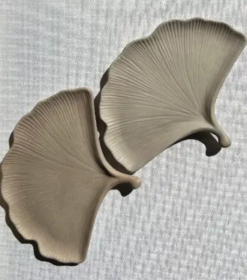 Picture of 01 pcs Colourful gypsum Big leaf for home decore Multicolor