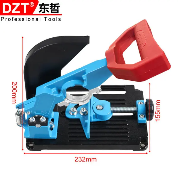 Picture of Best in Market multifunctional Angle Grinder Bracket Drill Angle Grinder Guard Base Cutting, Grinding, Polishing, Sharpening (Blue)