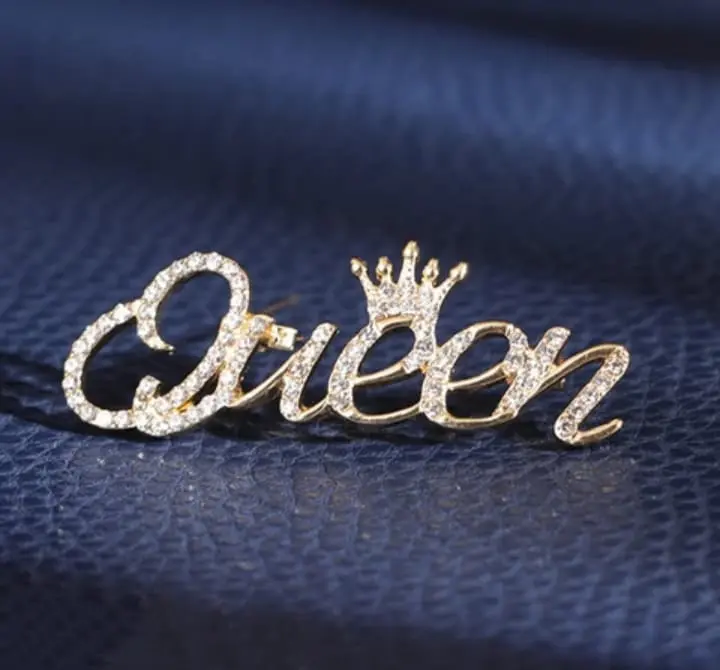 Picture of Large queen brooch for Women Gold