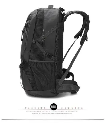 Picture of Backpack Large Capacity Travel Backpack 60L Outdoor Mountaineering Bag Men's and Women's Sports Leisure Backpack (Blue,Full Look: 60)