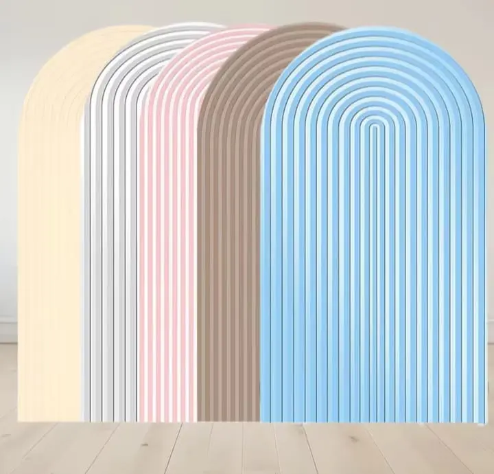 Picture of 01 pcs Colourful Gypsum Zig zag round tray for home decor White
