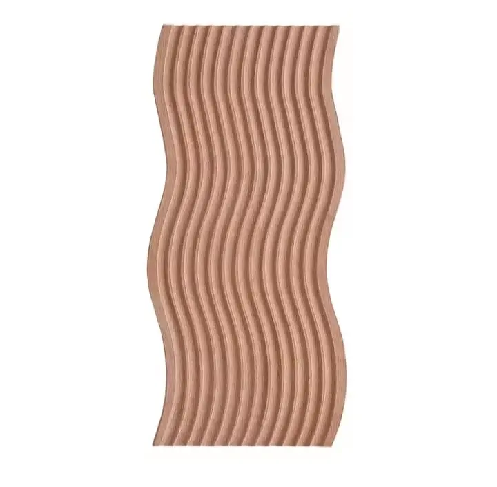 Picture of 01 pcs Colourful Gypsum tall zigzag tray for home decor White