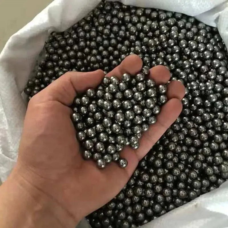 Picture of 8mm slingshott steel balls for target practice catapult releaser 100pcs (Silver)