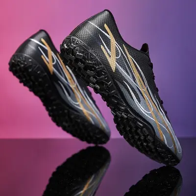 Picture of Football boots shoes youth football club training sports football boot shoes (Blue,EU:38)