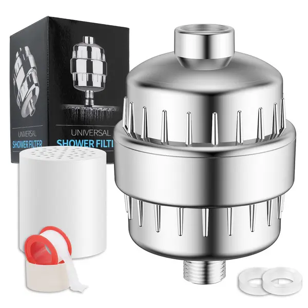 Picture of High quality Shower Filter highly durable 15-Level household combination bath Water Purifier long use (Heavy Duty) ()