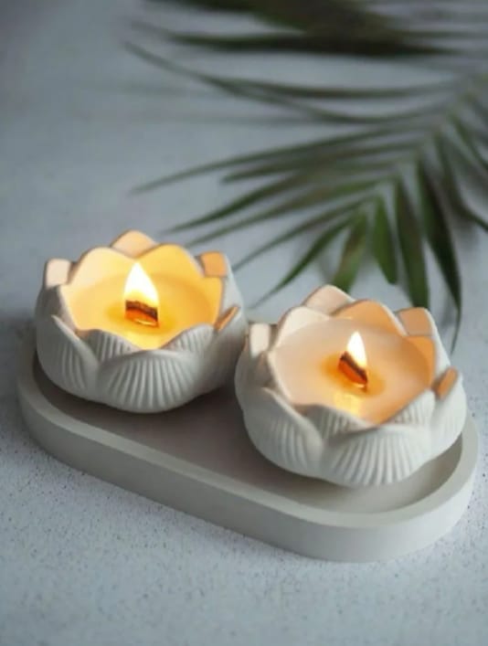 Picture of Colorful 3-Piece Combos for tray/Tube/Vase _ Combo_009 White